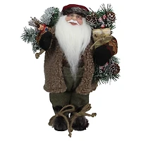Country Santa with Gifts Figurine