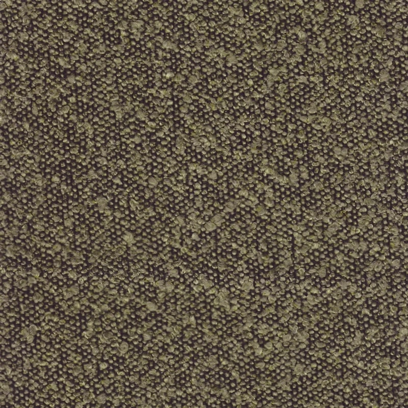 Brown Boucle Brown Faux Leather Bench