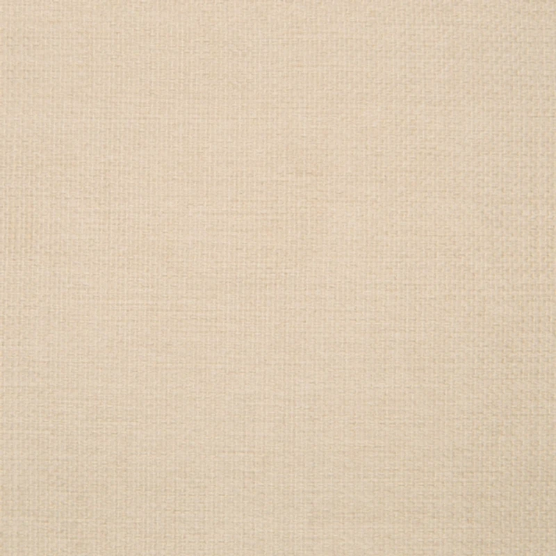 Cream Upholstered Storage Ottoman with Tray Top