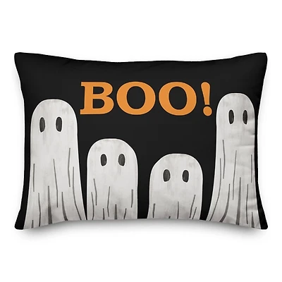 Boo Ghost Crew Lumbar Pillow