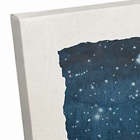 Stargazing Ghost Canvas Art Print