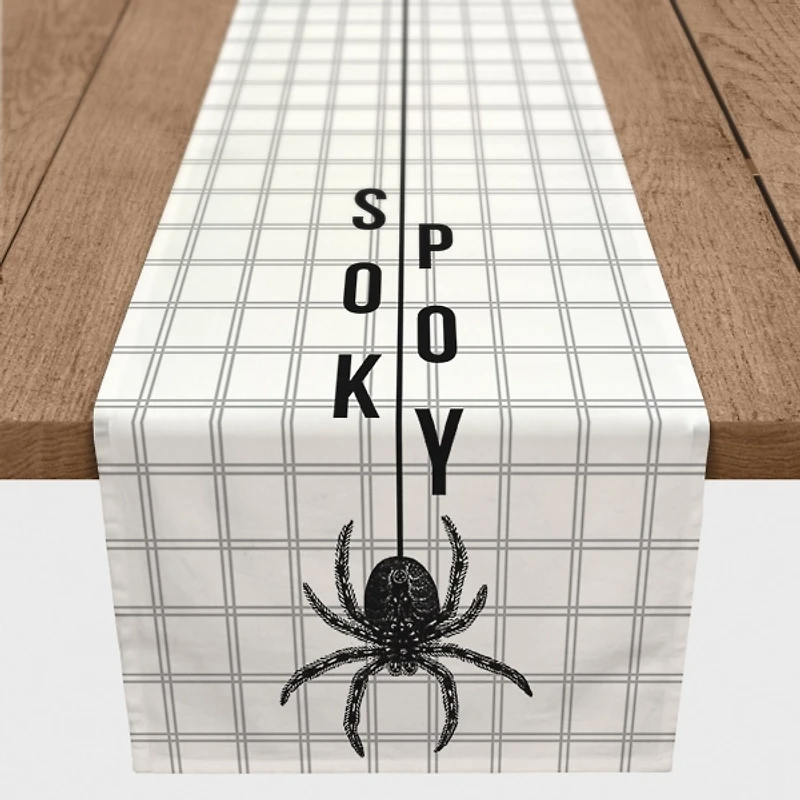Spooky Spider Table Runner, 90 in.