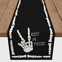 Rest in Pieces Halloween Table Runner, 90 in.