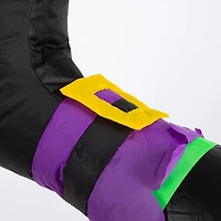 Pre-Lit Witch in Cauldron Inflatable Decoration