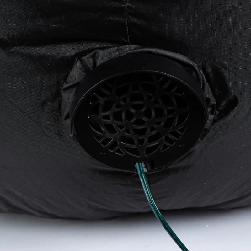 Pre-Lit Witch in Cauldron Inflatable Decoration