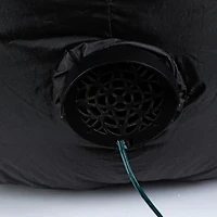 Pre-Lit Witch in Cauldron Inflatable Decoration