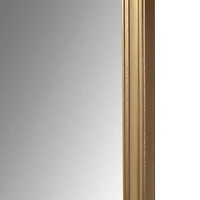 Gold Adelaide Scalloped Rectangular Wall Mirror