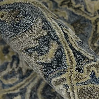 Nucia Denim Blue Hand-Tufted Area Rug, 8x10