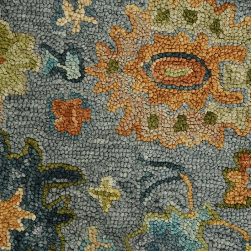 Jackson Gray Hand-Tufted Area Rug, 5x7