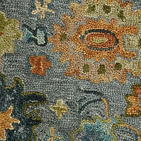 Jackson Gray Hand-Tufted Area Rug, 5x7