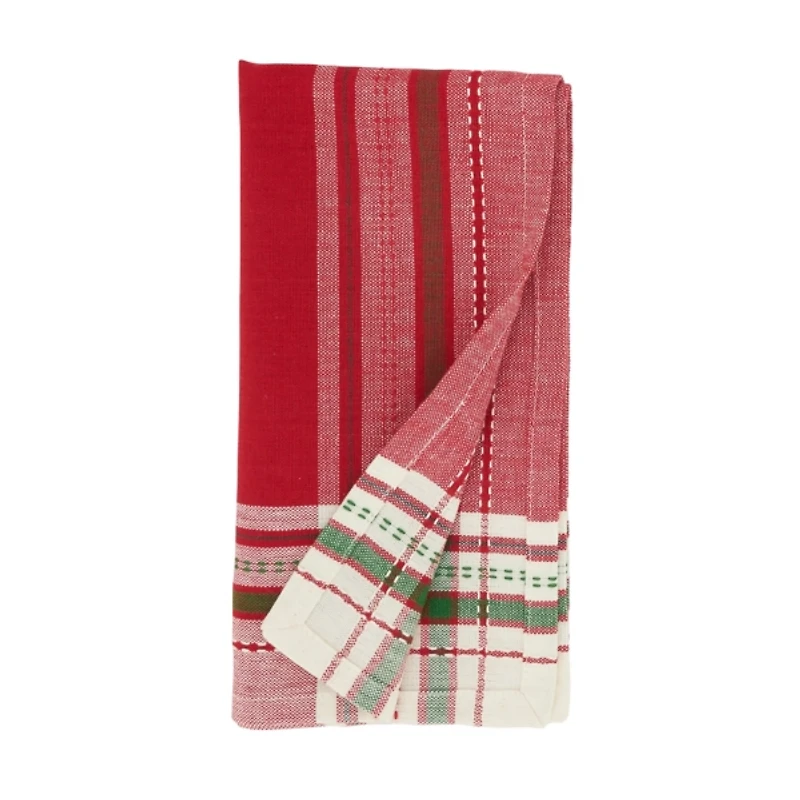 Christmas Plaid 8-pc. Placemat & Napkin Set