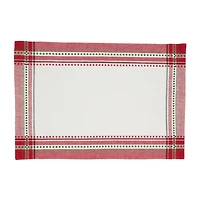 Christmas Plaid 8-pc. Placemat & Napkin Set