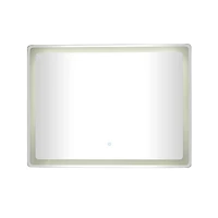 Rectangular LED Wall Mirror
