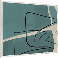 Different Strokes Framed Canvas Art Print