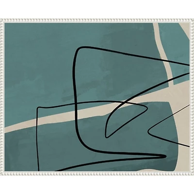 Different Strokes Framed Canvas Art Print