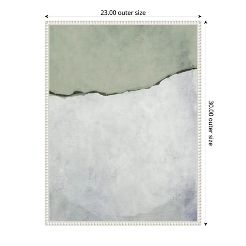 Divided Framed Canvas Art Print