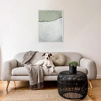Divided Framed Canvas Art Print