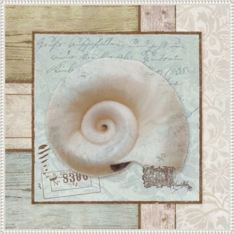 Traveling by Sea II Framed Canvas Art Print