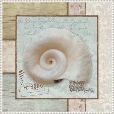 Traveling by Sea II Framed Canvas Art Print