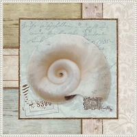 Traveling by Sea II Framed Canvas Art Print