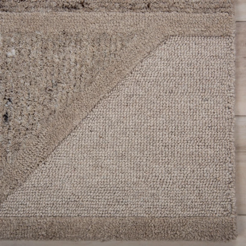 Geometric Lofton Wool Area Rug