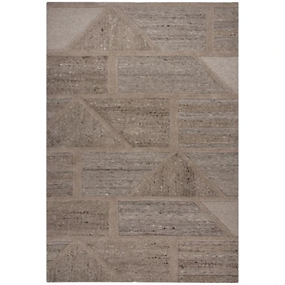 Geometric Lofton Wool Area Rug