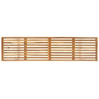 Acacia Wood and Metal Monti Outdoor Bench