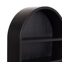 Hutton Black Capsule Wall Shelf