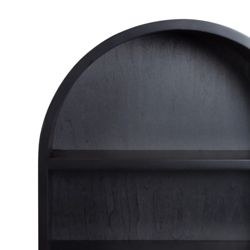 Hutton Black Capsule Wall Shelf