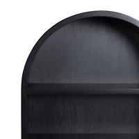 Hutton Black Capsule Wall Shelf