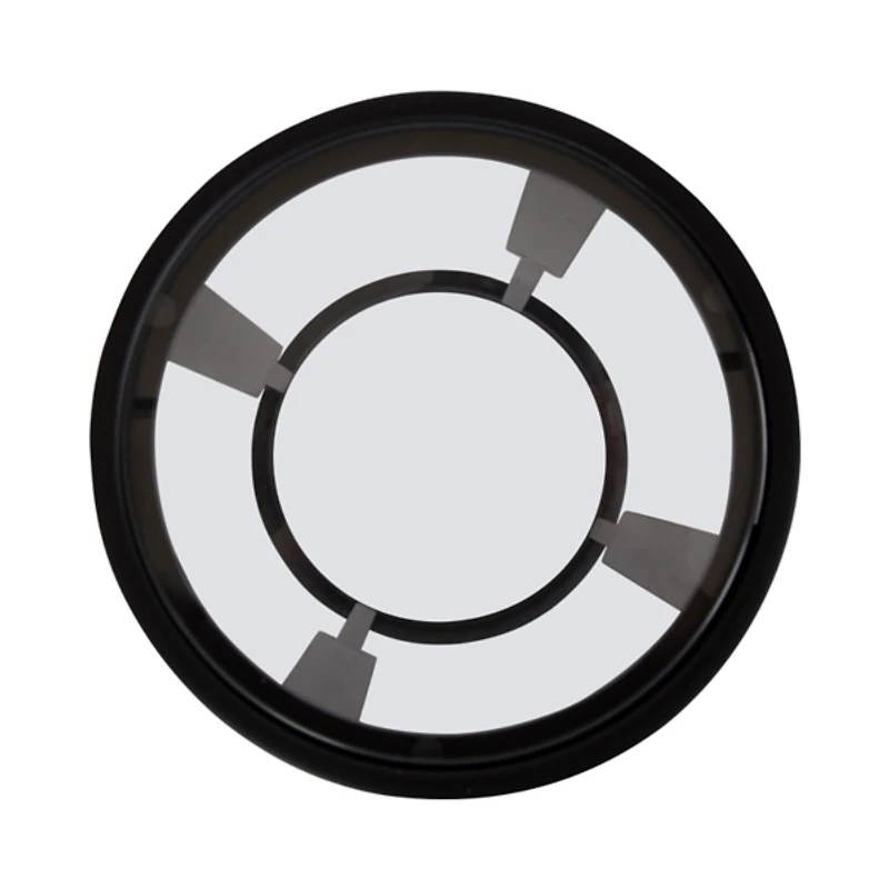 Black Metal & Glass Ravalli Drink Table