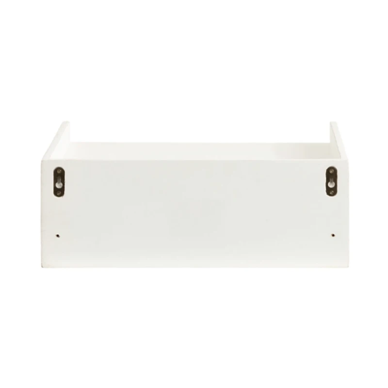 Distressed White Drawer Kitt Floating Side Table