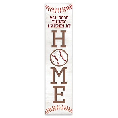 All Good Things Baseball Porch Board