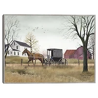 Goin To Market Framed Canvas Art Print