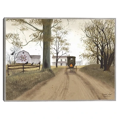 Headin' Home Framed Canvas Art Print