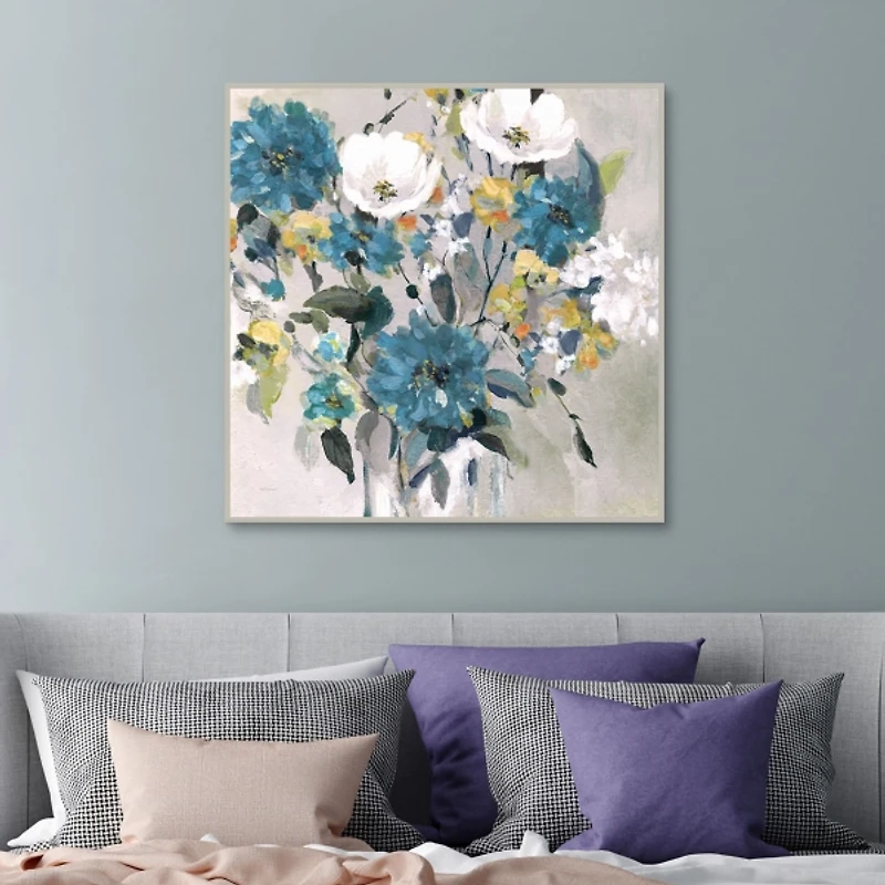 Autumn Jewels Framed Canvas Art Print