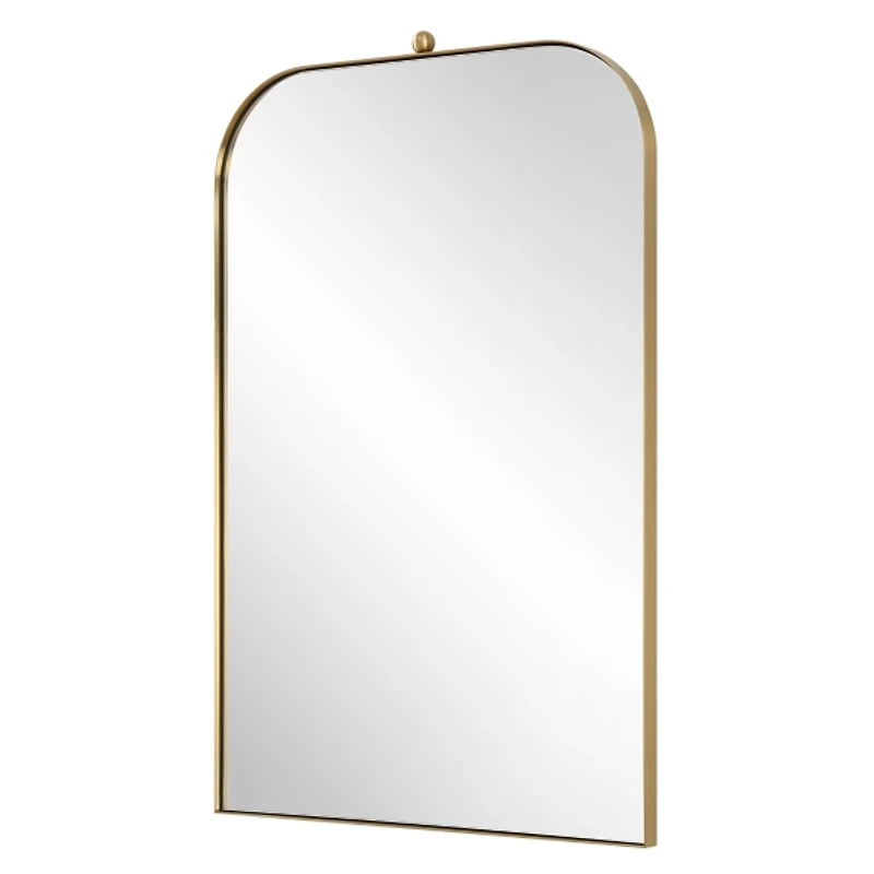 Brass Cassidy Arch Wall Mirror