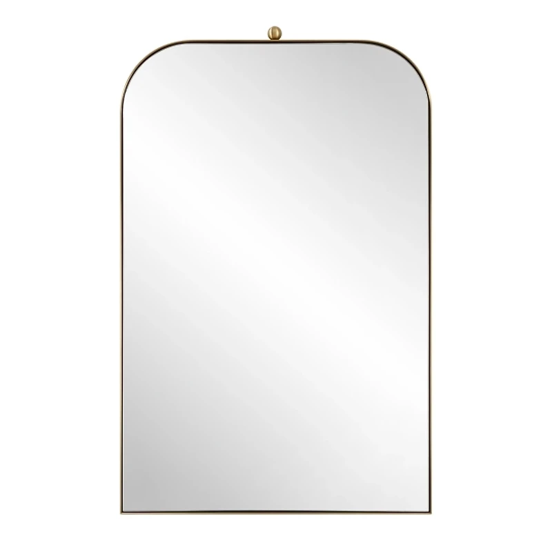 Brass Cassidy Arch Wall Mirror