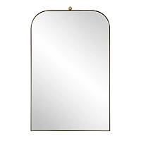 Brass Cassidy Arch Wall Mirror