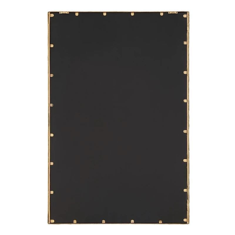 Sutton Distressed Gold Frame Wall Mirror