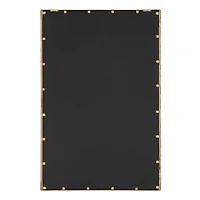 Sutton Distressed Gold Frame Wall Mirror