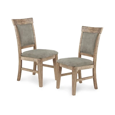 Upholstered Rustic Dining Chairs