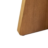 Round Pecan Wood Kenny Dining Table