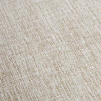 Ivory Upholstered Cane Backrest Counter Stool