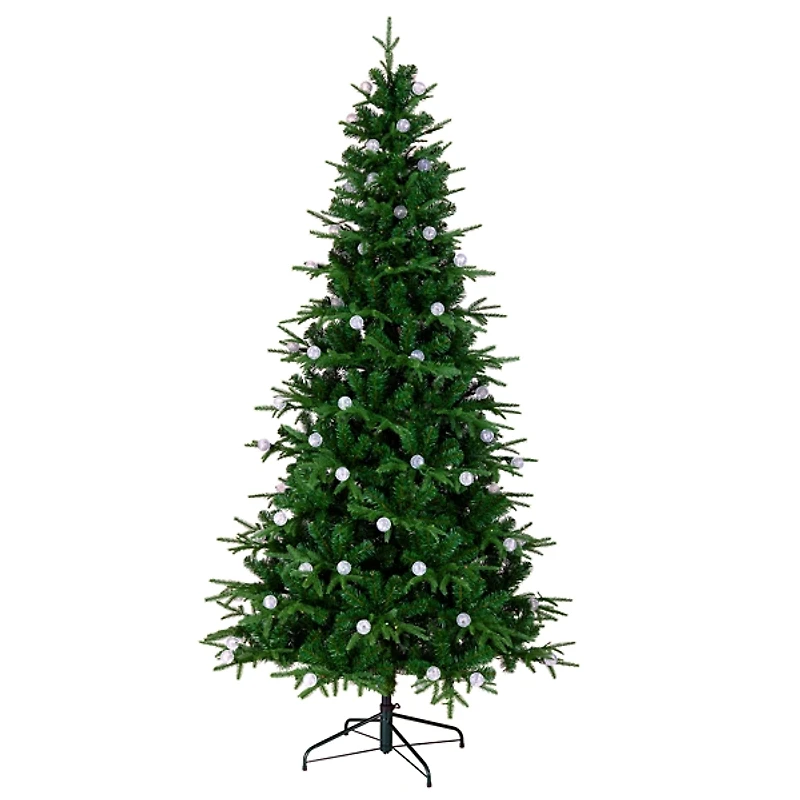 6 ft. Pre-Lit Globe Light Duxbury Christmas Tree