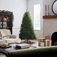 ft. Dunhill Fir Hinged Christmas Tree