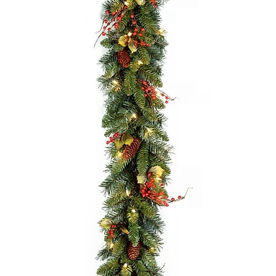 LED Classic Collection Christmas Garland