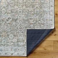 Darling Traditional Washable Area Rug