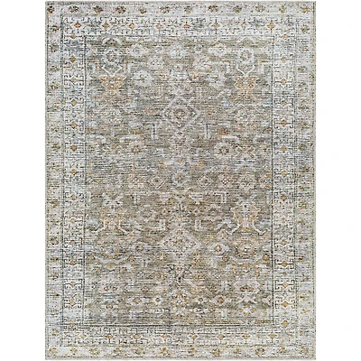 Darling Traditional Washable Area Rug