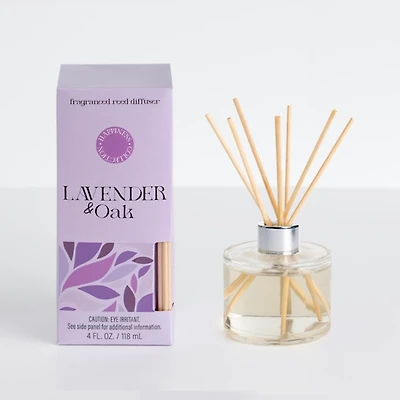 Lavender and Oak Diffuser Set